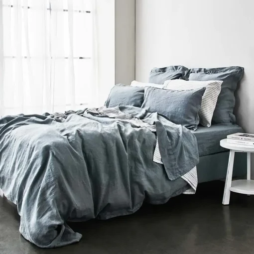 Provincial Home Living Sheets + Pillowcases>Antwerp Linen Flat Sheet -