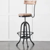 Provincial Home Living Stools>Axle Swivel Stool