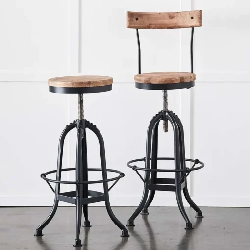Provincial Home Living Stools>Axle Swivel Stool
