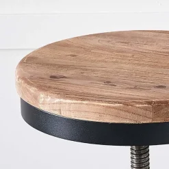 Provincial Home Living Stools></noscript>Axle Swivel Stool