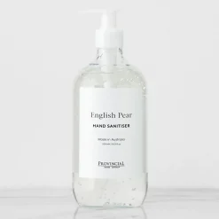 Provincial Home Living Washes, Lotions + Hand Creams>English Pear Sanitiser