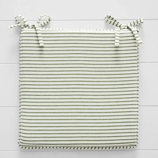 Provincial Home Living Chair Pads>Stripe Chair Pad
