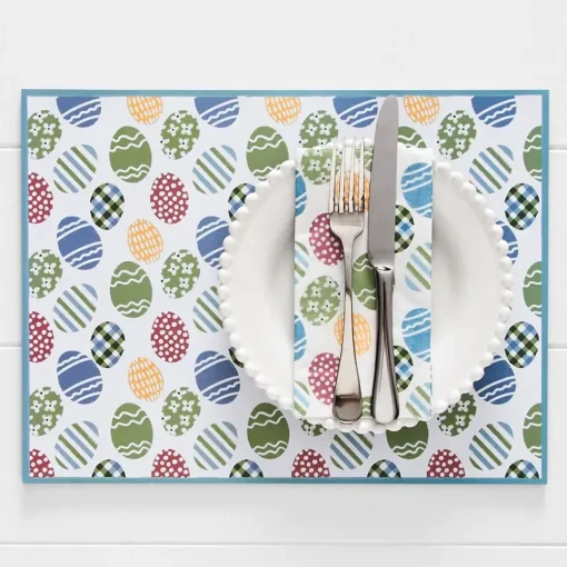 Provincial Home Living Napery>Harper Eggsy Placemat 30 Pk
