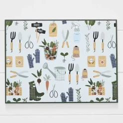 Provincial Home Living Napery>Harper Gardening Placemat 30 Pk