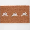 Provincial Home Living Doormats>Running Hare Doormat 75x45