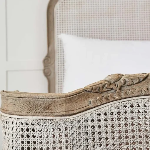 Provincial Home Living Beds + Bedheads>Rushworth Rattan Bed -
