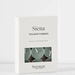 Provincial Home Living Candles + Candleholders>Siena Tealight Candles 12 Pk